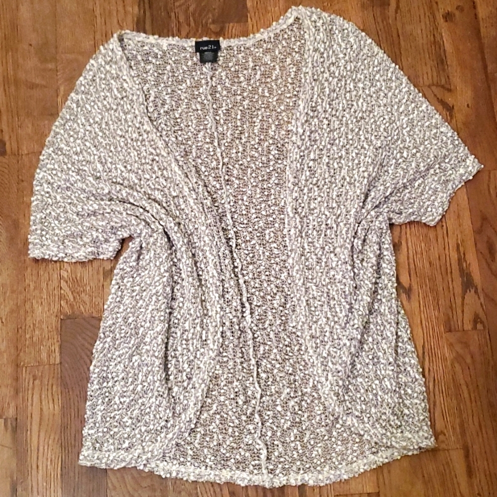 Grey cardigan